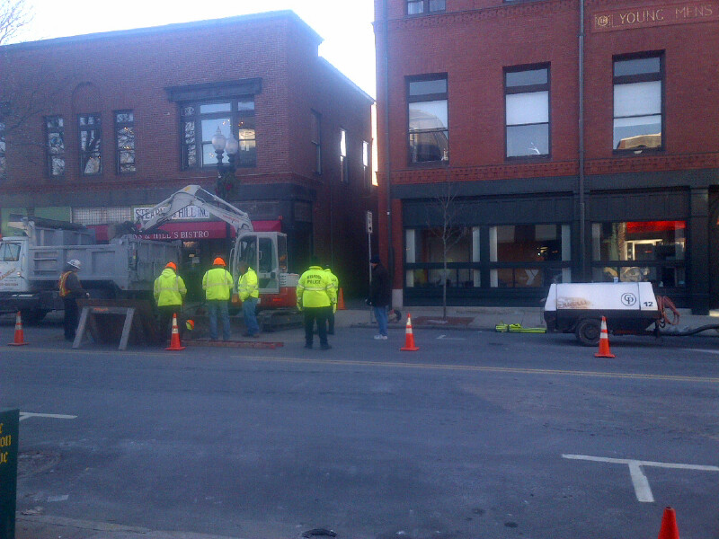 Main Street Water Leak — Main Street, Medford